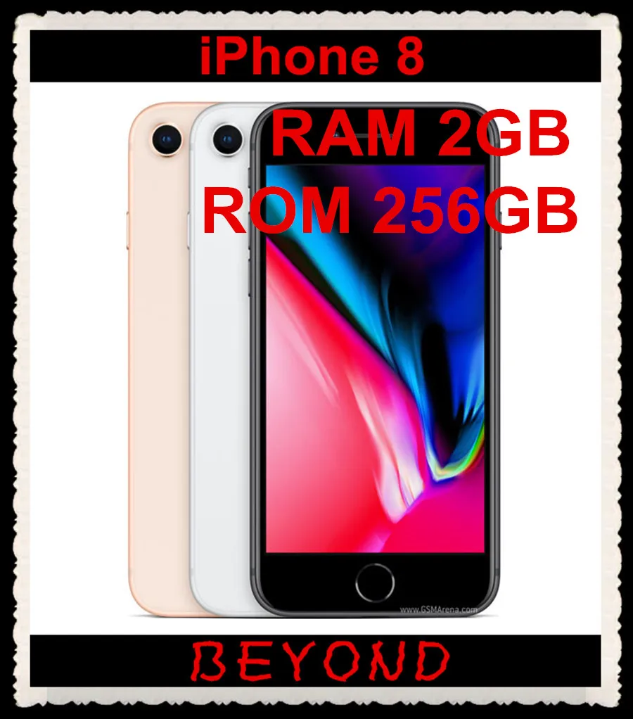 

Apple iPhone 8 Original Factory Unlocked Mobile Phone LTE 4.7 inch Hexa Core IOS A11 12MP RAM 2GB ROM 256GB Fingerprint iPhone8