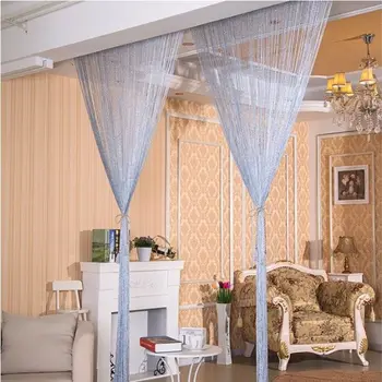 Shiny String Curtain Door Fly Screen Line Curtain Window Room Divider Panel Beads Fringe Tassel Home Decor Solid Large Size
Shiny String Curtain Door Fly Screen Line Curtain Window Room Divider Panel Beads Fringe Tassel Home Decor Solid Large Size