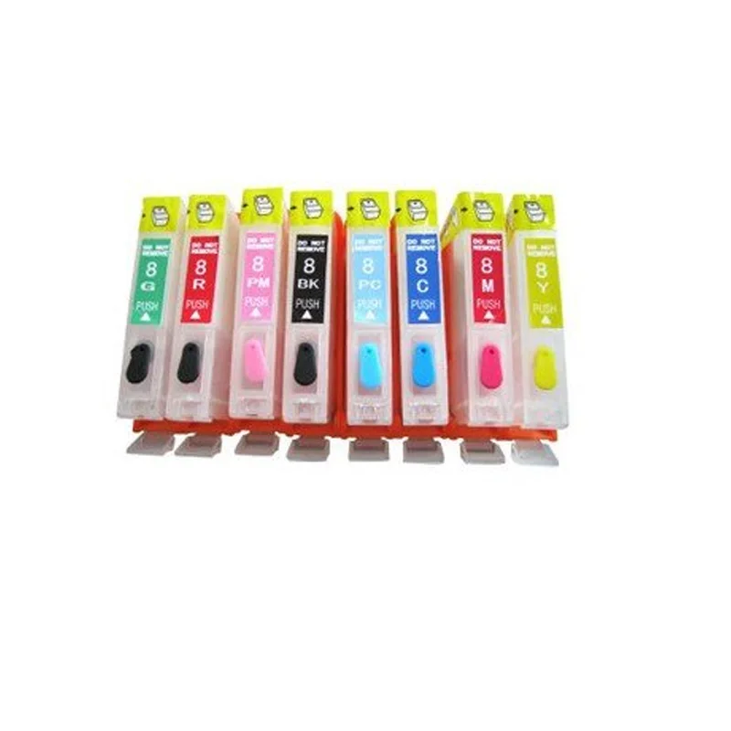 Vilaxh CLI-8 CLI 8 Empty Refillable ink Cartridges for Canon PIXMA PRO 9000 PRO9000 Mark II printer
Vilaxh CLI-8 CLI 8 Empty Refillable ink Cartridges for Canon PIXMA PRO 9000 PRO9000 Mark II printer