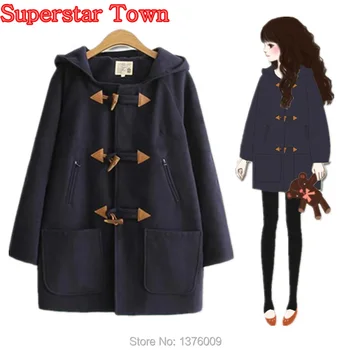 Women Winter Coat Warm Outwear Uniform Horn Buckle Women's Jacket Mori Girl Sweet Womens Clothing Harajuku Casaco Feminino
Women Winter Coat Warm Outwear Uniform Horn Buckle Women's Jacket Mori Girl Sweet Womens Clothing Harajuku Casaco Feminino