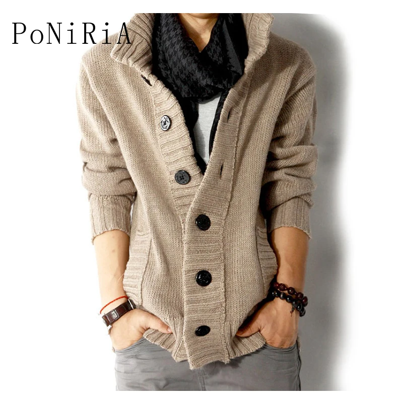 New Fashion Korea Style Spring Autumn Winter Elegant men's knitted sweater Coat tops thick warm solid long Sleeve open stitch
New Fashion Korea Style Spring Autumn Winter Elegant men's knitted sweater Coat tops thick warm solid long Sleeve open stitch