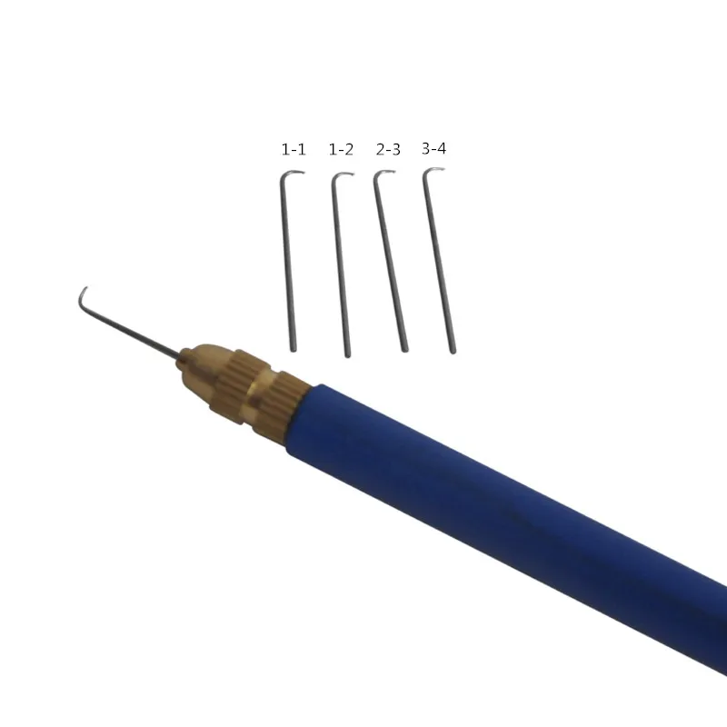 1 Set Hair Needle Holder & 4 pcs(1-1,1-2,2-3,3-4) Plastic Holder Ventilating Needles For Wig Making Lace Net Ventilating Needles
1 Set Hair Needle Holder & 4 pcs(1-1,1-2,2-3,3-4) Plastic Holder Ventilating Needles For Wig Making Lace Net Ventilating Needles