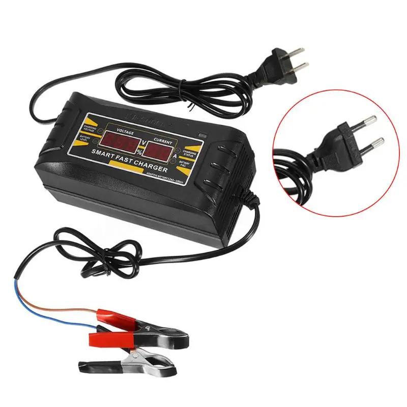 Full Automatic Car Battery Charger 150V--250V 6A Smart Fast Power Charging Suitable For Car Motorcycle
Full Automatic Car Battery Charger 150V--250V 6A Smart Fast Power Charging Suitable For Car Motorcycle