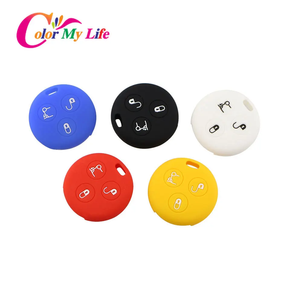 3 Button Rubber Silicone Key Protection Case Bag for Mercedes Benz Smart City Roadster Fortwo Key Holder Cover
3 Button Rubber Silicone Key Protection Case Bag for Mercedes Benz Smart City Roadster Fortwo Key Holder Cover