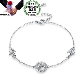 OMHXZJ Wholesale Personality Fashion OL Woman Girl Party Wedding Gift Silver Fish Zircon Thin 925 Sterling Silver Bracelet BR97
OMHXZJ Wholesale Personality Fashion OL Woman Girl Party Wedding Gift Silver Fish Zircon Thin 925 Sterling Silver Bracelet BR97