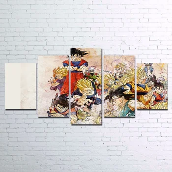 5 Pieces Dragon Ball Z Characters Animation Art Modern Home Decor Canvas Art Print HD Painting on Canvas Unframed
5 Pieces Dragon Ball Z Characters Animation Art Modern Home Decor Canvas Art Print HD Painting on Canvas Unframed