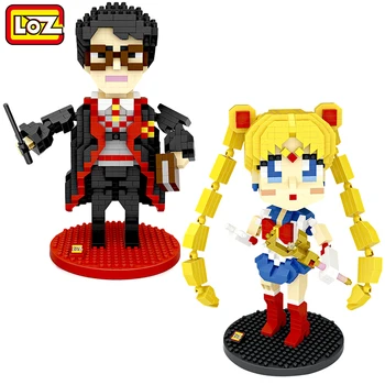 LOZ Diamond Block Sailor Moon Building Blocks Tsukino Usagi Magician Brick Figure Assemblage LOZ Blocks Set Toys 9794
LOZ Diamond Block Sailor Moon Building Blocks Tsukino Usagi Magician Brick Figure Assemblage LOZ Blocks Set Toys 9794