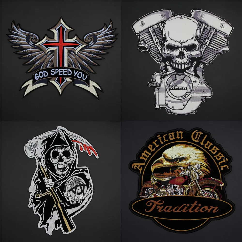 Biker MC Patches For Clothes Back Full Size Custom Embroidered Indian Free Eagle Iron On Patches LSHB378
Biker MC Patches For Clothes Back Full Size Custom Embroidered Indian Free Eagle Iron On Patches LSHB378