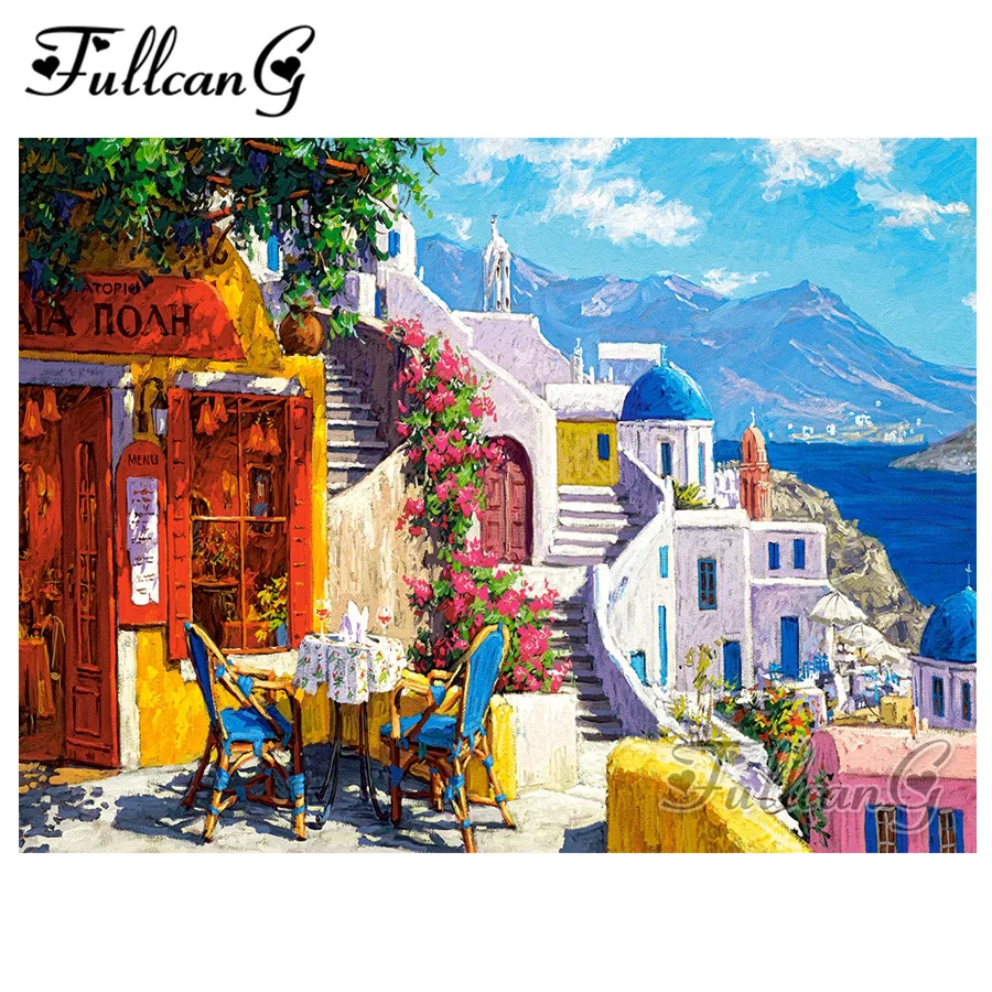 FULLCANG full square/round drill 5d diy diamond painting "seaside garden" embroidery rhinestone cross stitch kits gift FC165
FULLCANG full square/round drill 5d diy diamond painting "seaside garden" embroidery rhinestone cross stitch kits gift FC165