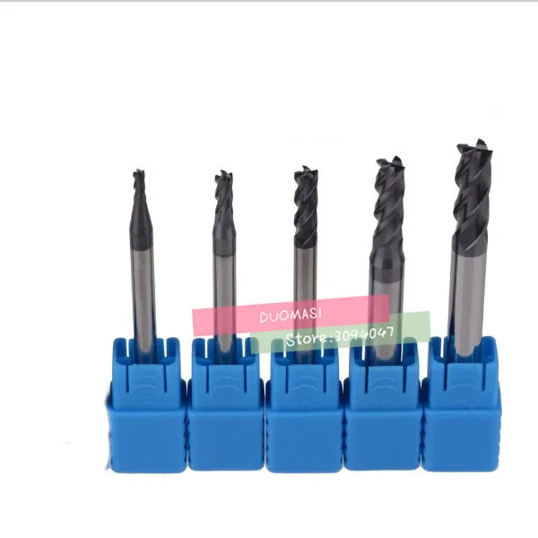 New 5pcs/set 3 4 5 6mm 8mm 2F/4F Two/Four Flutes Solid Carbide End Mill ALTiN Coat,CNC Milling Cutter Bits for Metal Cutting
New 5pcs/set 3 4 5 6mm 8mm 2F/4F Two/Four Flutes Solid Carbide End Mill ALTiN Coat,CNC Milling Cutter Bits for Metal Cutting