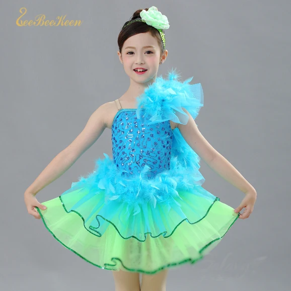 Girls Ballet Dress Tutu Ballet Ballerina Blue Sequin Feather Ballet Tutu Costume Child Stage Performance Dance Dress For Women
Girls Ballet Dress Tutu Ballet Ballerina Blue Sequin Feather Ballet Tutu Costume Child Stage Performance Dance Dress For Women