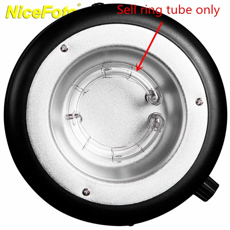 NICEFOTO 100W or 120W Flash Ring Tube Mini Flash System Tube for Mini Studio Flash Photographic Accessories
NICEFOTO 100W or 120W Flash Ring Tube Mini Flash System Tube for Mini Studio Flash Photographic Accessories