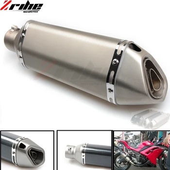 Motorcycle Exhaust Universal Muffler Motorbike 51mm Inlet Exhaust for HONDA CBR954RR CBR 954 RR CBR1000RR FIREBLADE CBR500R 
Motorcycle Exhaust Universal Muffler Motorbike 51mm Inlet Exhaust for HONDA CBR954RR CBR 954 RR CBR1000RR FIREBLADE CBR500R