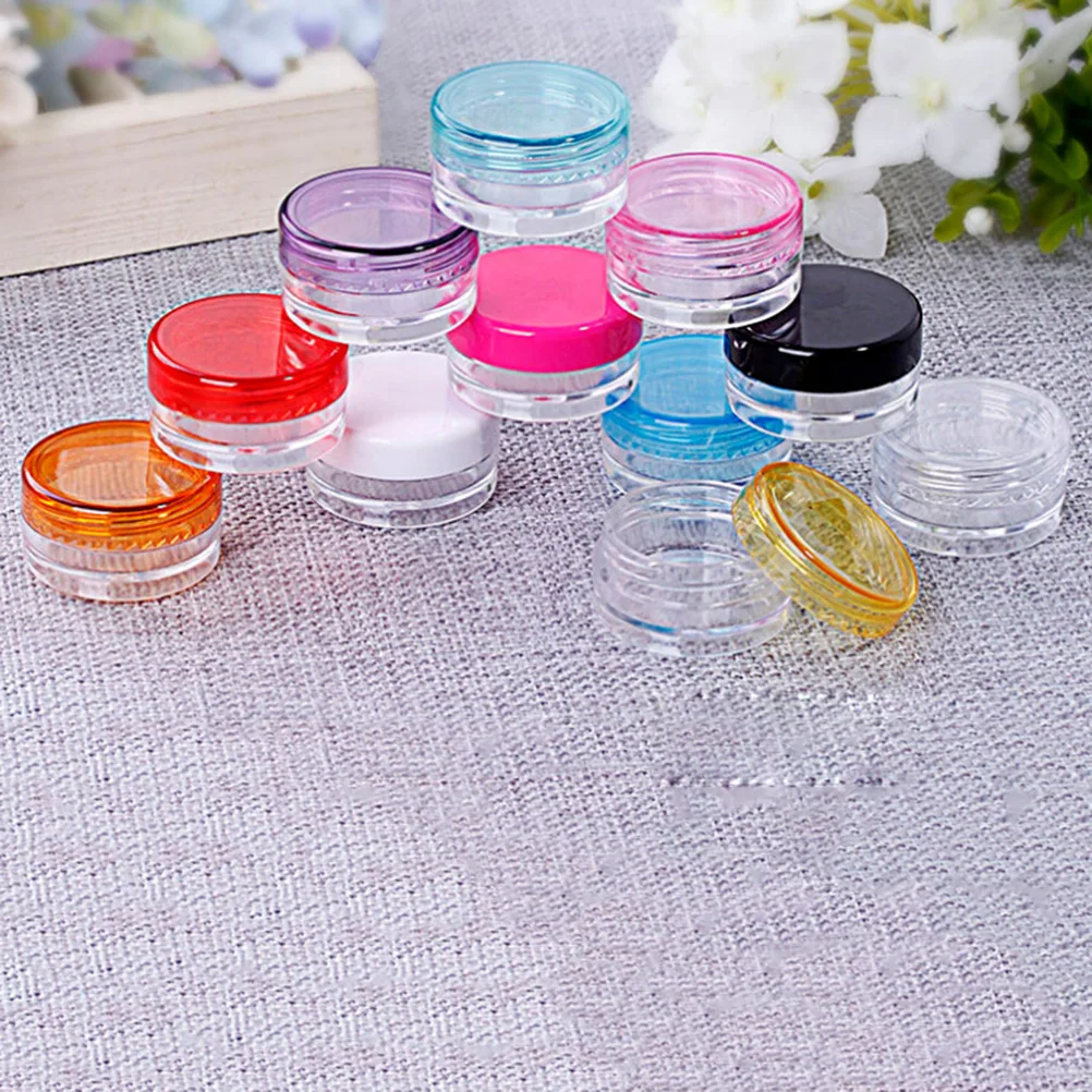 10 Pcs/Set Plastic Cosmetic Empty Jar Pot Box Nail Art Cosmetic Bead Storage Container Round Bottle 5g Transparent Makeup Tools
10 Pcs/Set Plastic Cosmetic Empty Jar Pot Box Nail Art Cosmetic Bead Storage Container Round Bottle 5g Transparent Makeup Tools