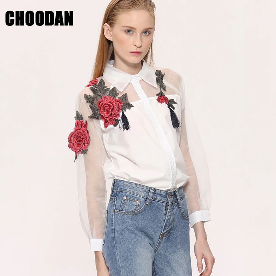 1389 embroidery blouse shirt women (1)