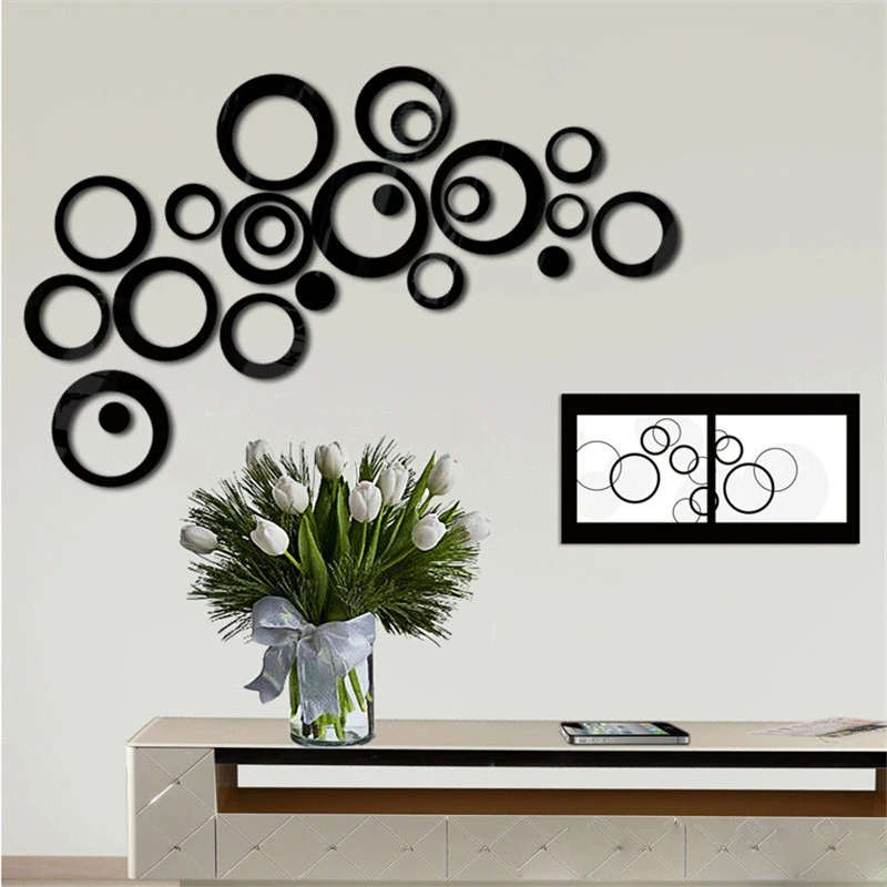 DIY Circles Stickers Indoors Decoration Stereo Removable 3D Art Wall Stickers Home Decor
DIY Circles Stickers Indoors Decoration Stereo Removable 3D Art Wall Stickers Home Decor