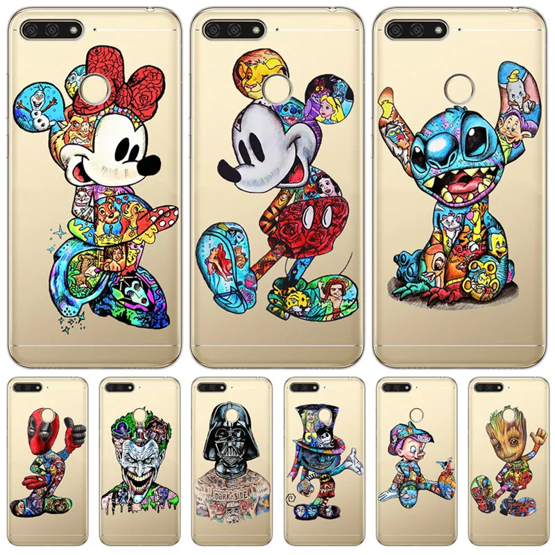 Luxury Mickey Stitch For Huawei Honor 10 9 8 8X 8C 7A 7C 7X 7 6X 6A 20 Pro V20 20i Lite phone Case Cover Funda Coque Etui capa
Luxury Mickey Stitch For Huawei Honor 10 9 8 8X 8C 7A 7C 7X 7 6X 6A 20 Pro V20 20i Lite phone Case Cover Funda Coque Etui capa