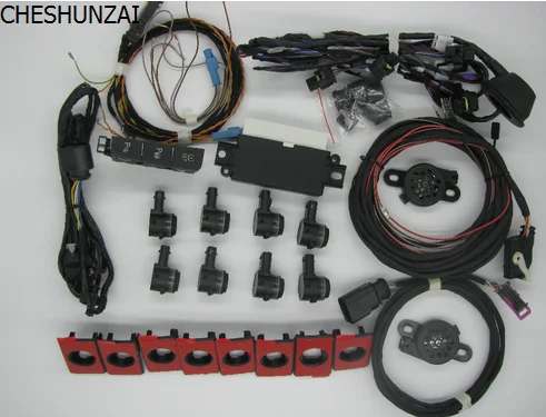FOR V W Golf 7 MQB New Octavia - Park Pilot Front and Rear 8 Sensor 8K With OPS stents Module wiring harness 5QD 919 294 E
FOR V W Golf 7 MQB New Octavia - Park Pilot Front and Rear 8 Sensor 8K With OPS stents Module wiring harness 5QD 919 294 E