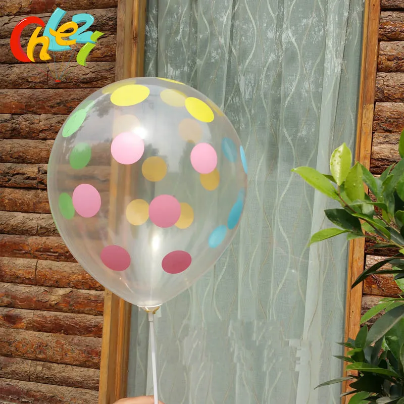 20PCS 12inch Transparent latex balloons Wedding decoration baby Birthday Party supplies Dot Helium balloon Kids toys gift
20PCS 12inch Transparent latex balloons Wedding decoration baby Birthday Party supplies Dot Helium balloon Kids toys gift