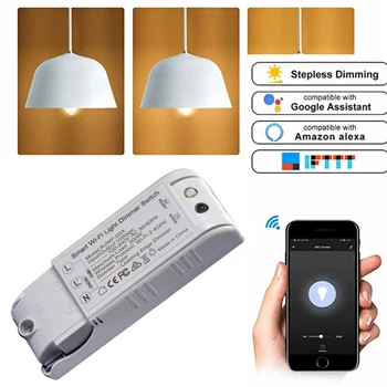 Wifi DIY Dimmer Switch Wireless Remote Control Module Smart Home Automation Lights Switches Works with Alexa Google Homekit
Wifi DIY Dimmer Switch Wireless Remote Control Module Smart Home Automation Lights Switches Works with Alexa Google Homekit