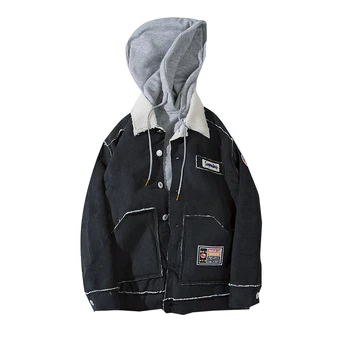 Men's Corduroy Velvet Clothing Jacket Men's Fall and Winter Clothes Men's Denim Jacket Fur Collar Wool Liner Thick Padded Jacket
Men's Corduroy Velvet Clothing Jacket Men's Fall and Winter Clothes Men's Denim Jacket Fur Collar Wool Liner Thick Padded Jacket