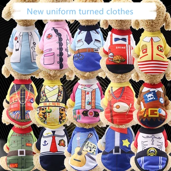 Uniform Cartoon Dog Clothes for Small Dogs Winter French Bulldog Coat Dog Halloween Costume Chihuahua Puppy Hoodies Pet Clothes
Uniform Cartoon Dog Clothes for Small Dogs Winter French Bulldog Coat Dog Halloween Costume Chihuahua Puppy Hoodies Pet Clothes
