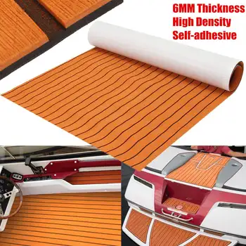 Self-Adhesive 600x2400x5mm Foam Teak Decking EVA Foam Marine Flooring Faux Boat Decking Sheet Accessories Marine Orange Black 
Self-Adhesive 600x2400x5mm Foam Teak Decking EVA Foam Marine Flooring Faux Boat Decking Sheet Accessories Marine Orange Black