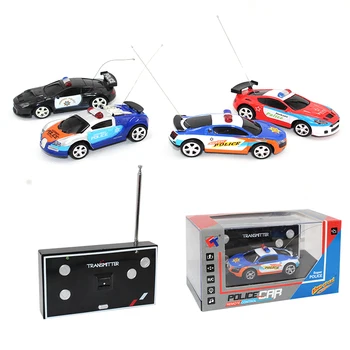 RC Car 20Km/h 1:58 Police Mini car 4Colors 3 Styles Radio Remote Control Car 2 Frequencies Shining Light Sound Gift For Children
RC Car 20Km/h 1:58 Police Mini car 4Colors 3 Styles Radio Remote Control Car 2 Frequencies Shining Light Sound Gift For Children
