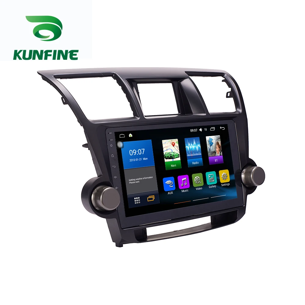 Android Car DVD GPS Navigation Multimedia Player Car Stereo For Toyota Highlander 2009-2013 Radio Head unit (11)