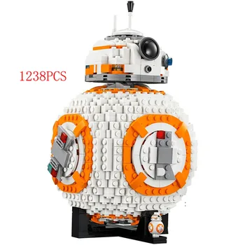 1238pcs Hot space star battle bb8 model building block bb-8 super robot figures bricks toys collection for children gifts
1238pcs Hot space star battle bb8 model building block bb-8 super robot figures bricks toys collection for children gifts