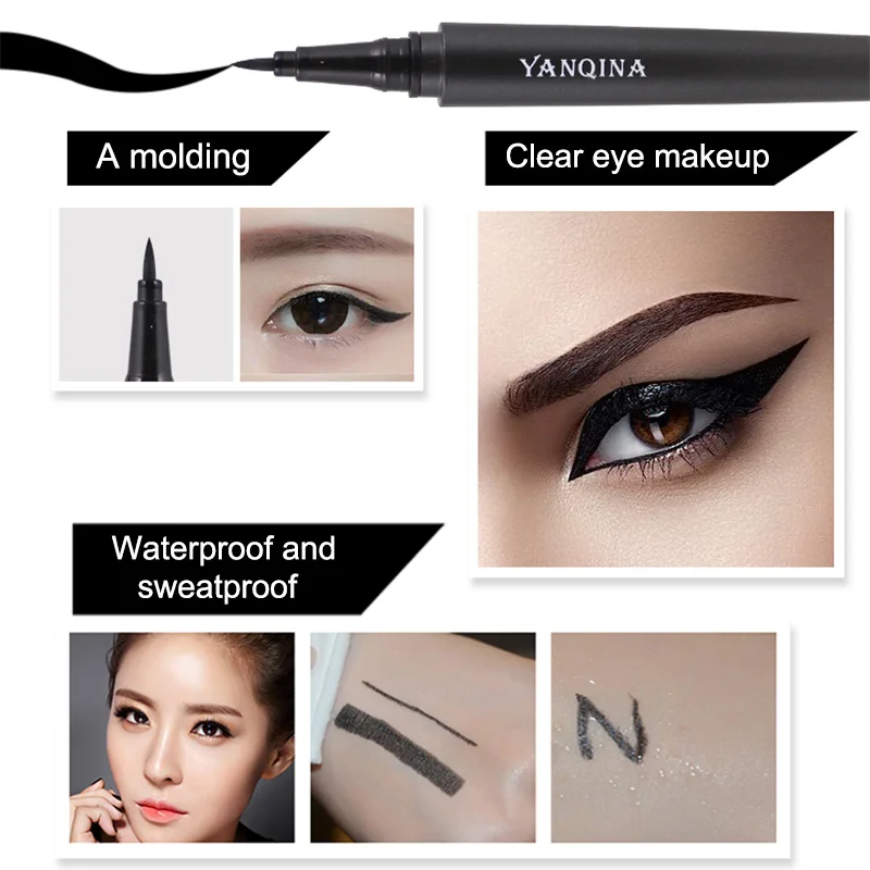 Eyeliner Liquid Pen Quick Fast Dry Waterproof Hard Head Makeup Cosmetics Beauty HS11
Eyeliner Liquid Pen Quick Fast Dry Waterproof Hard Head Makeup Cosmetics Beauty HS11