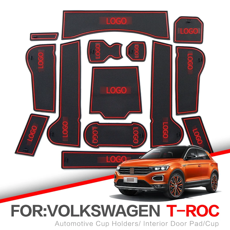ZUNDUO FOR Volkswagen T-ROC 2017 2018 2019 TROC Gate slot pad Automobile Dust mats Water Coaster Non-slip mats WHITE RED
ZUNDUO FOR Volkswagen T-ROC 2017 2018 2019 TROC Gate slot pad Automobile Dust mats Water Coaster Non-slip mats WHITE RED