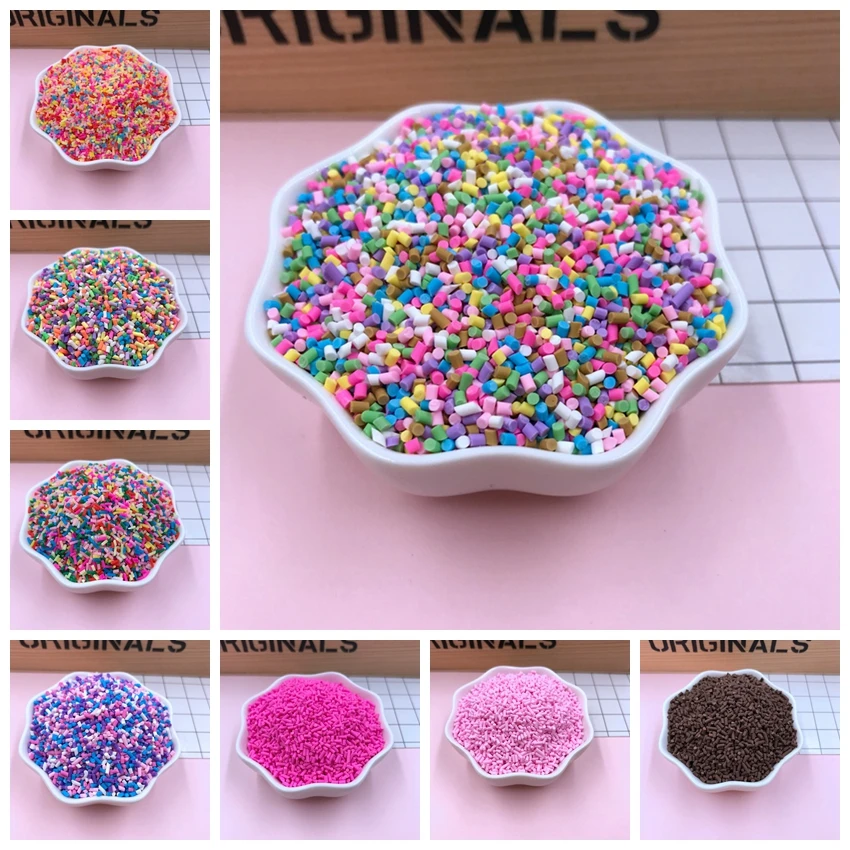 October Sprinkle!! 100g/lot Most Hot Selling Short Size Colorful Clay Sprinkle for Crafts Making, Phone Deco, DIY
October Sprinkle!! 100g/lot Most Hot Selling Short Size Colorful Clay Sprinkle for Crafts Making, Phone Deco, DIY