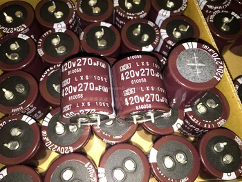 1PCS/2pcs NIPPON electrolytic capacitor 420V270UF 30X30 LXS brown long life generation 400V270uf
1PCS/2pcs NIPPON electrolytic capacitor 420V270UF 30X30 LXS brown long life generation 400V270uf