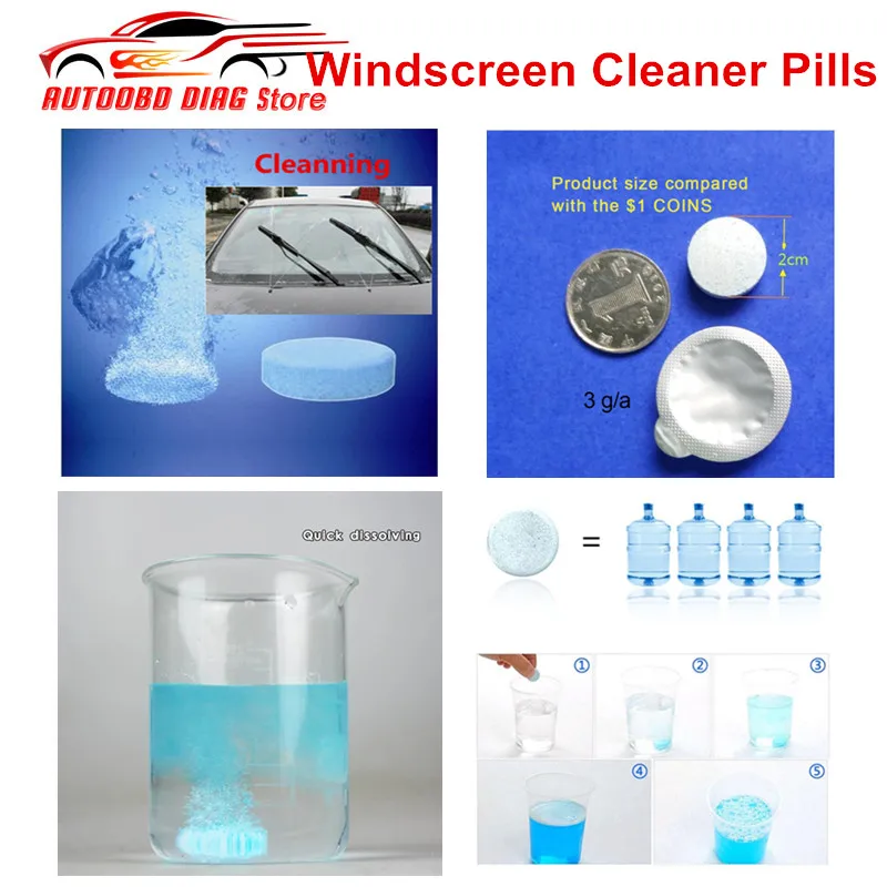 Windscreen Cleaner Car Windscreen Cleaning Agent Pills Effervescent Tablets Glass Water Solid Wiper Cleaner
Windscreen Cleaner Car Windscreen Cleaning Agent Pills Effervescent Tablets Glass Water Solid Wiper Cleaner