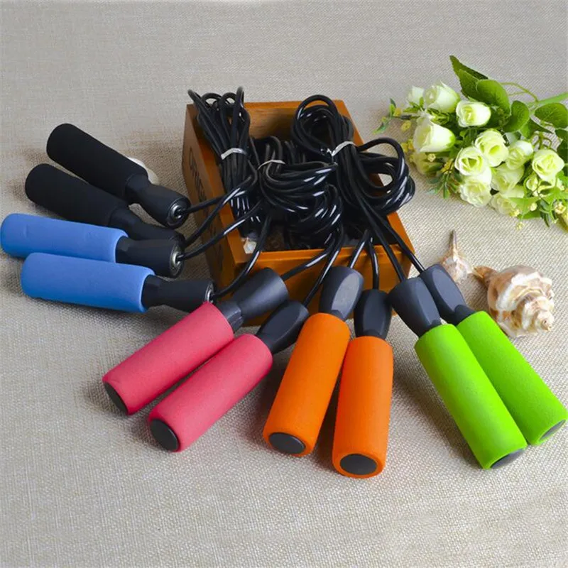 Rope skipping Sponge handle Student Special-purpose Bearing skipping rope Lose Weight Exercise Gym Fitness Equipment S291
Rope skipping Sponge handle Student Special-purpose Bearing skipping rope Lose Weight Exercise Gym Fitness Equipment S291