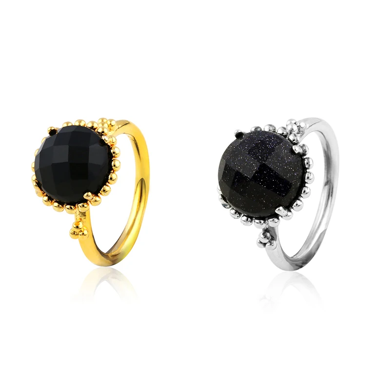 Silver Charms Ring Big Precious Stones Inlaid With Black & Gold Color Finger Stone Ring For Women Party Jewelry Gift
Silver Charms Ring Big Precious Stones Inlaid With Black & Gold Color Finger Stone Ring For Women Party Jewelry Gift