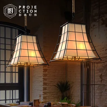 American country style retro pendant lamp decorative wrought iron bar industry pendant lamp lampshade fabric
American country style retro pendant lamp decorative wrought iron bar industry pendant lamp lampshade fabric