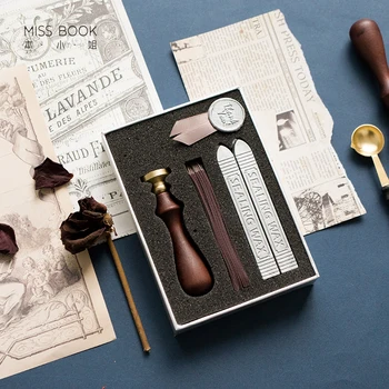 Creative fire paint seal set handmade ribbon seal envelope Sealing Wax Stamp Ancient Seal Post Decorative Antique Stamp Gift DIY
Creative fire paint seal set handmade ribbon seal envelope Sealing Wax Stamp Ancient Seal Post Decorative Antique Stamp Gift DIY