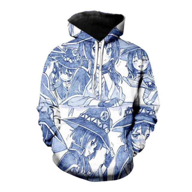 SOSHIRL New Anime Hoodie Aqua and Megumin Streetwear Cool Hip-hop Girls Print Sweatshirts Men 2018 Casual Full Tops Tracksuit
SOSHIRL New Anime Hoodie Aqua and Megumin Streetwear Cool Hip-hop Girls Print Sweatshirts Men 2018 Casual Full Tops Tracksuit