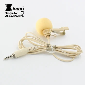 Beige Tie Clip Lavalier Mic Lapel Microphone 3.5mm Jack Screw Mikrofon Mike For Wireless System Transmitter Karaoke Mixer Audio
Beige Tie Clip Lavalier Mic Lapel Microphone 3.5mm Jack Screw Mikrofon Mike For Wireless System Transmitter Karaoke Mixer Audio