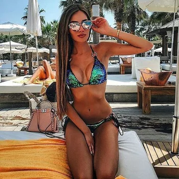 2018 Women Beach Bandage Push Up Bikini Set Summer Swimwear Sequin Triangle Bra Tankini Bathing Suit Swimsuit Split Type Sequins
2018 Women Beach Bandage Push Up Bikini Set Summer Swimwear Sequin Triangle Bra Tankini Bathing Suit Swimsuit Split Type Sequins