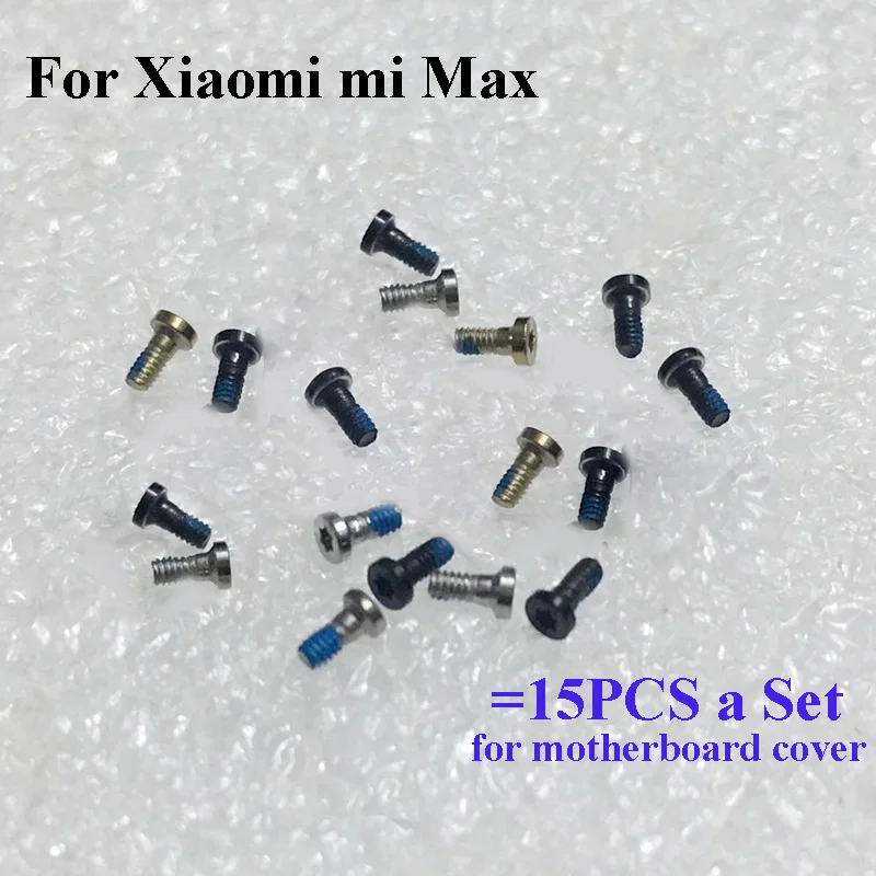 15PCS a set Screw For Xiaomi Mi Max Mimax mainboard motherboard Cover Screws Repair Parts For Xiaomi Xiao Mi Max
15PCS a set Screw For Xiaomi Mi Max Mimax mainboard motherboard Cover Screws Repair Parts For Xiaomi Xiao Mi Max