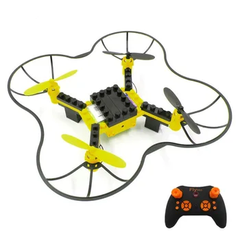 Quadrocopter with Camera 2.4G 0.3MP WiFi Camera Real-time Transmission Building Blocks Assemble RC Aircraft
Quadrocopter with Camera 2.4G 0.3MP WiFi Camera Real-time Transmission Building Blocks Assemble RC Aircraft