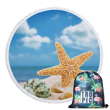 Round Summer Beach Towels Conch Seascape Shell Tree Bath Spa Towels Blanket Yoga Mat With Drawstring Backpack Bag Wall Tapestry
Round Summer Beach Towels Conch Seascape Shell Tree Bath Spa Towels Blanket Yoga Mat With Drawstring Backpack Bag Wall Tapestry