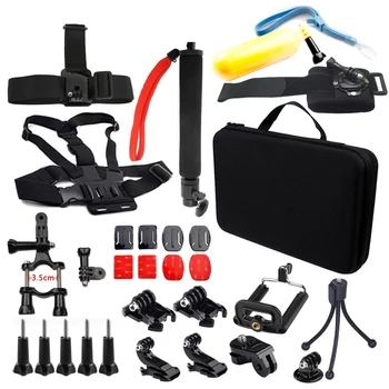 Set for Go Pro accessories camera Case Chest Belt Head Strap,Monopod,tripod Mount Kit For Gopro Hero 5 4 3+ SJ4000 Xiaomi Yi 4k
Set for Go Pro accessories camera Case Chest Belt Head Strap,Monopod,tripod Mount Kit For Gopro Hero 5 4 3+ SJ4000 Xiaomi Yi 4k