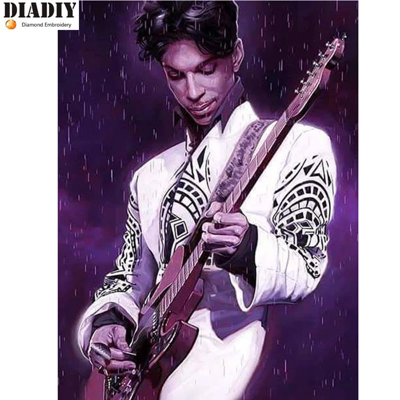 Full Square&round 5D DIY Diamond Painting prince singer Wall Picture Diamond Embroidery, Cross Stitch,Mosaic,stickers,home decor
Full Square&round 5D DIY Diamond Painting prince singer Wall Picture Diamond Embroidery, Cross Stitch,Mosaic,stickers,home decor