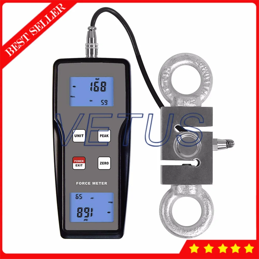 FM-204-200K Digital Force Gauge with 3 Measurement Units Kgf N Lbf for Push Force and Pull Force Testing Machine Measuring Gauge
FM-204-200K Digital Force Gauge with 3 Measurement Units Kgf N Lbf for Push Force and Pull Force Testing Machine Measuring Gauge