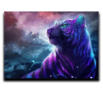 Colorful tiger 5D DIY Animals Painting Diamond Square Full Diamond Embroidery Round Icon Mosaic Cross Stitch Decoration
Colorful tiger 5D DIY Animals Painting Diamond Square Full Diamond Embroidery Round Icon Mosaic Cross Stitch Decoration