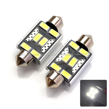 2PCS 5630 6SMD Festoon Error Free Canbus License Plate Car Auto Interior Dome Door Light Lamp Bulb Pathway Lighting
2PCS 5630 6SMD Festoon Error Free Canbus License Plate Car Auto Interior Dome Door Light Lamp Bulb Pathway Lighting